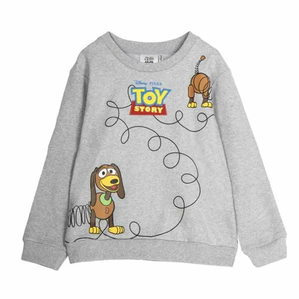 Lasten huputon collegepaita Toy Story Harmaa