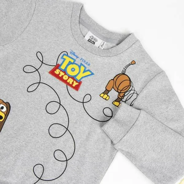 Толстовка без капюшона детская Toy Story Серый