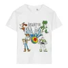 Vaikiška Marškinėliai su trumpomis rankovėmis Toy Story Balta