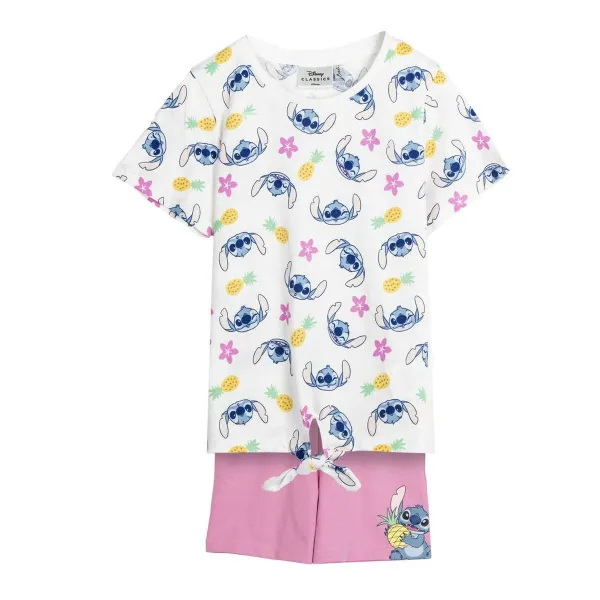 Drabužių rinkinys Stitch Rožinė