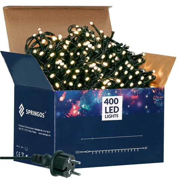 CL0400 CHRISTMAS TREE LIGHTS 400 LED