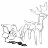 CL1224 LIGHTING REINDEER WITH 264 LED SLIDE