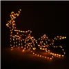 CL1226 LIGHT REINDEER WITH 192 LED SLEIDER