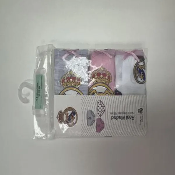 Tyttöjen pikkuhousupaketti Real Madrid C.F. Monivärinen
