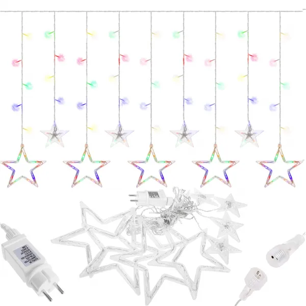 CL4018 STAR CURTAIN 92 LED