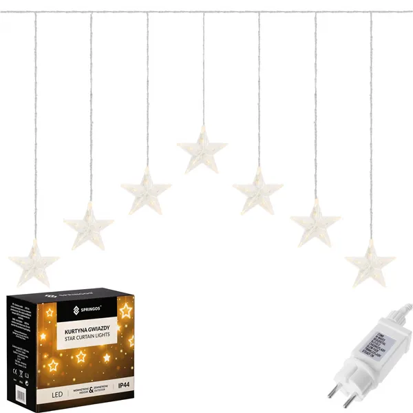 CL4016 STAR CURTAIN 70 LED