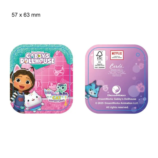 Mājas čībām Gabby's Dollhouse Rozā