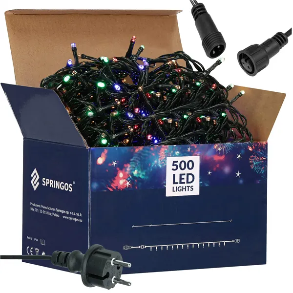 CL0526 CHRISTMAS LIGHTS 500 LED