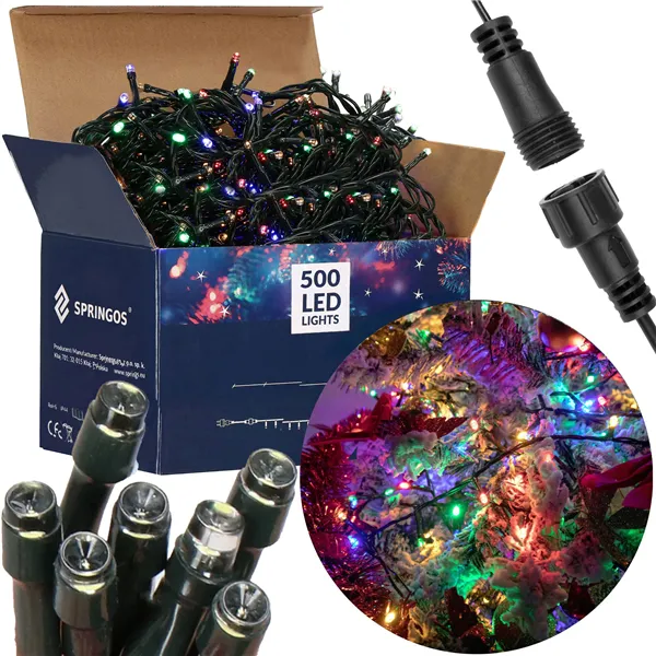 CL0526 CHRISTMAS LIGHTS 500 LED