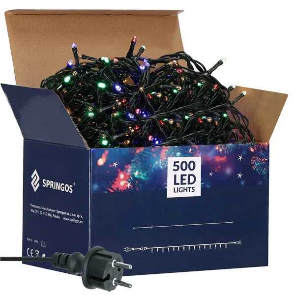 CL0526 CHRISTMAS LIGHTS 500 LED