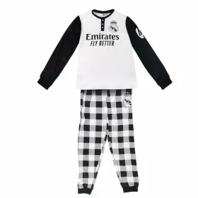 Pižama Vaikiškas Real Madrid C.F. Balta