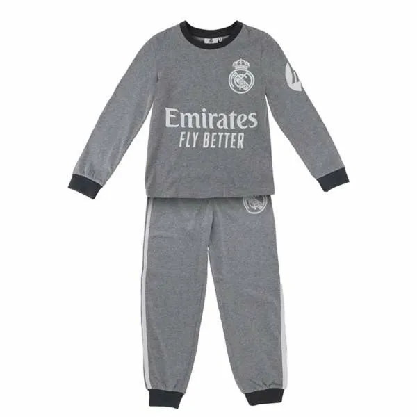Pižama Vaikiškas Real Madrid C.F. Pilka