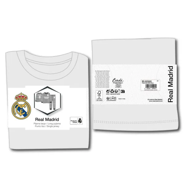 Pyjamat Lasten Real Madrid C.F. Harmaa