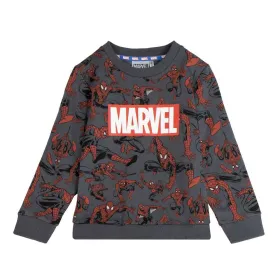 Vaikiškas džemperis be gobtuvo Spider-Man Rusvai gelsva