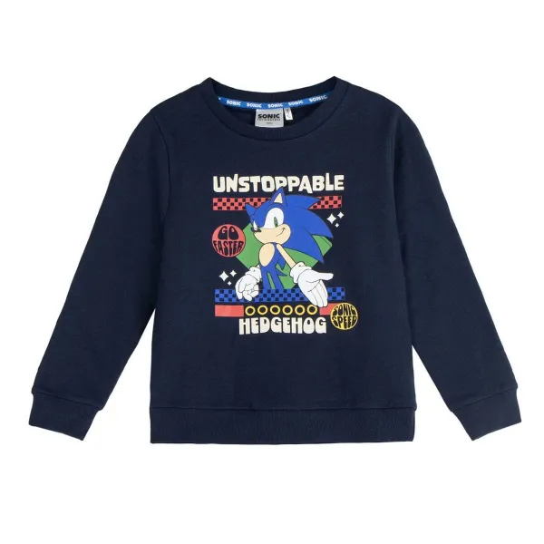 Children’s Sweatshirt without Hood Sonic Dark blue