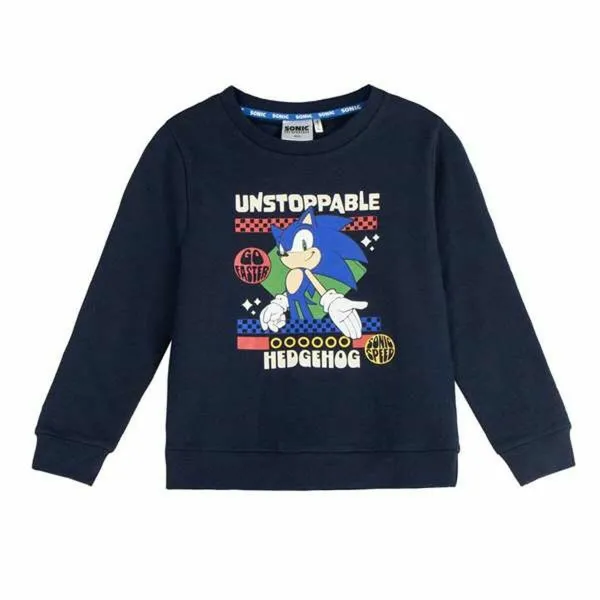 Children’s Sweatshirt without Hood Sonic Dark blue