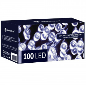 Ziemassvētku lampiņas Springos CL4031 100 Led