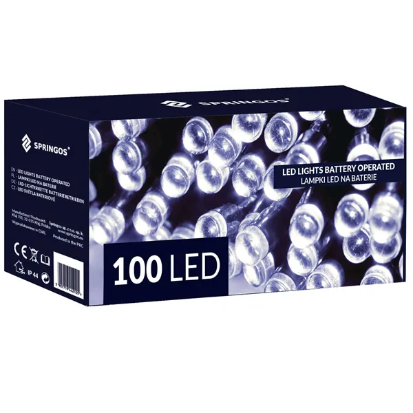 Joulukoristevalot Springos CL4031 100 LED