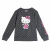 Džemperis Meitenēm Bez Kapuces Hello Kitty Tumši pelēks