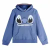 Толстовка с капюшоном для девочек Stitch Синий