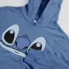 Megztinis su kapišonu mergaitėms Stitch Mėlyna