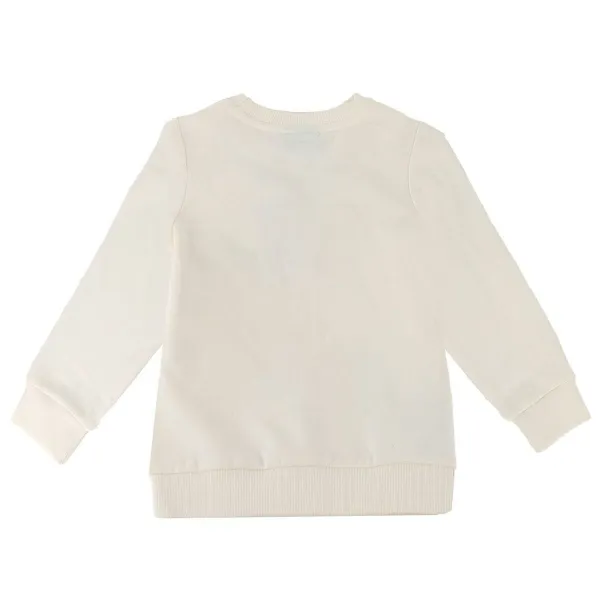 Hoodless Sweatshirt for Girls Vaiana Beige