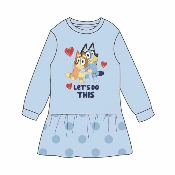 Платье Bluey Светло Синий