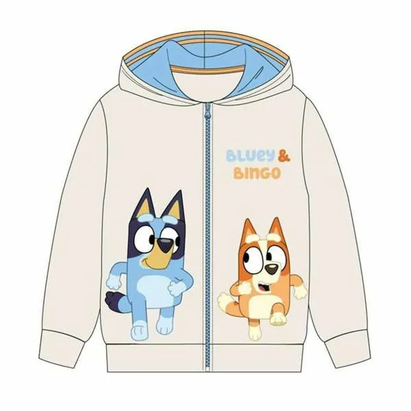 Megztinis su kapišonu mergaitėms Bluey Tamsiai mėlyna