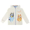 Толстовка с капюшоном для девочек Bluey Темно-синий