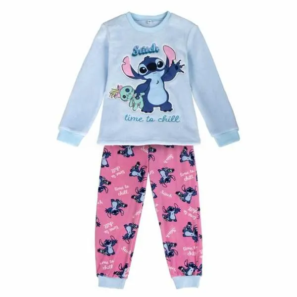 Pajama Bērnu Stitch Gaiši Zils