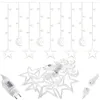 CL4013 STARS CURTAIN 138 LEDs