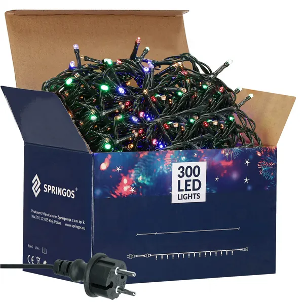 CL0326 CHRISTMAS TREE LIGHTS 300 LED