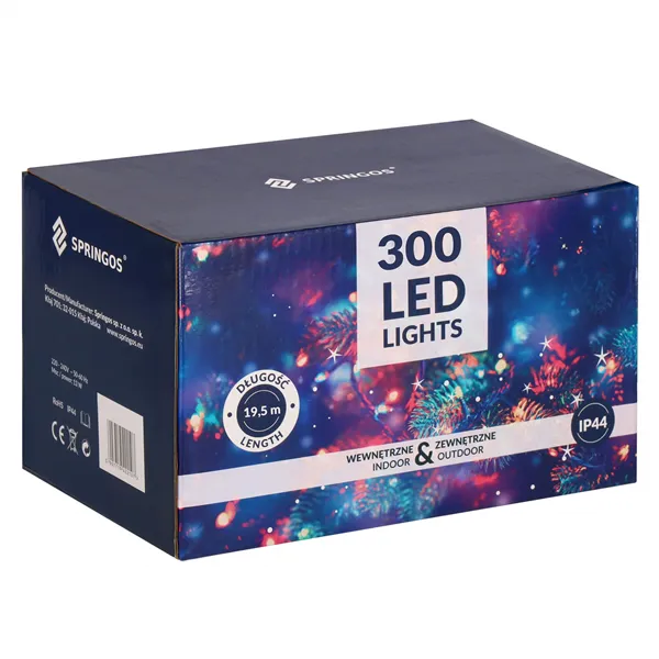 CL0324 CHRISTMAS LIGHTS 300 LED