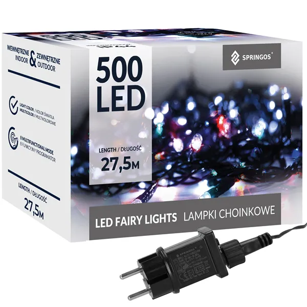 Christmas lights Springos CL4088 500 Led 27.5 m