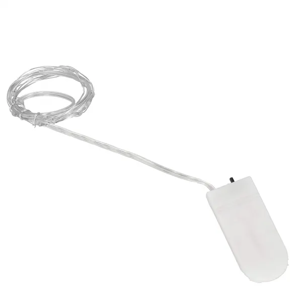 Christmas Tree Lights 30 LED Micro Wire Battery-Powered Cool White