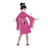 Lasten asut Geisha Fuksian punainen (3 Pcs)
