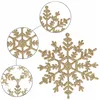 CA0754 CHRISTMAS DECORATIONS "SNOWFLAKES" 12 CM 3 PCS.