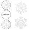 CA0750 CHRISTMAS DECORATIONS "SNOWFLAKES" 10 CM 12 PCS.