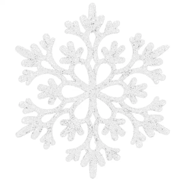 CA0750 CHRISTMAS DECORATIONS "SNOWFLAKES" 10 CM 12 PCS.