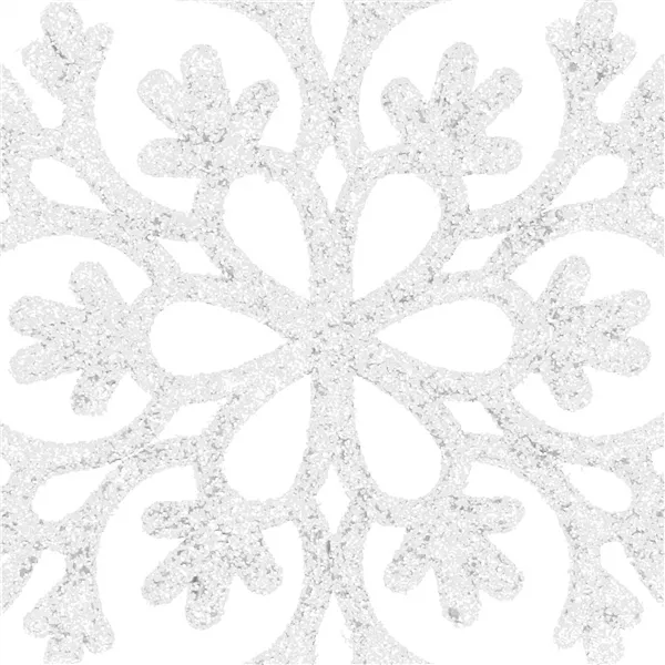 CA0750 CHRISTMAS DECORATIONS "SNOWFLAKES" 10 CM 12 PCS.