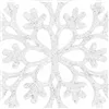 CA0750 CHRISTMAS DECORATIONS "SNOWFLAKES" 10 CM 12 PCS.