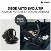 Auto Krēsls Hauck Melns