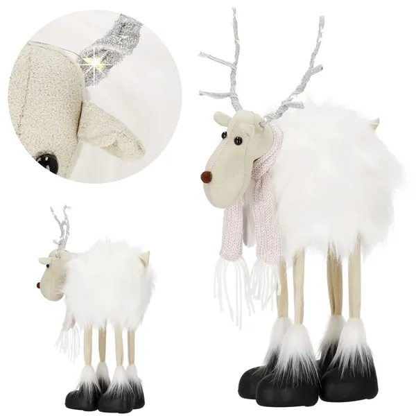 CA1013 CHRISTMAS ORNAMENT "REINDEER" 13X22X34 CM