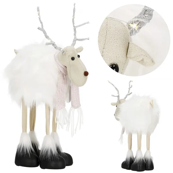 CA1013 CHRISTMAS ORNAMENT "REINDEER" 13X22X34 CM