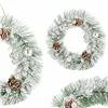 CA1023 CHRISTMAS ORNAMENT "WREATH" 22 CM