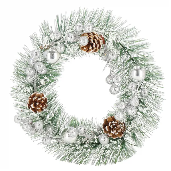 CA1023 CHRISTMAS ORNAMENT "WREATH" 22 CM