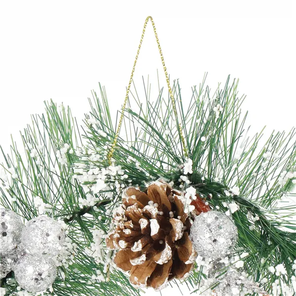 CA1023 CHRISTMAS ORNAMENT "WREATH" 22 CM