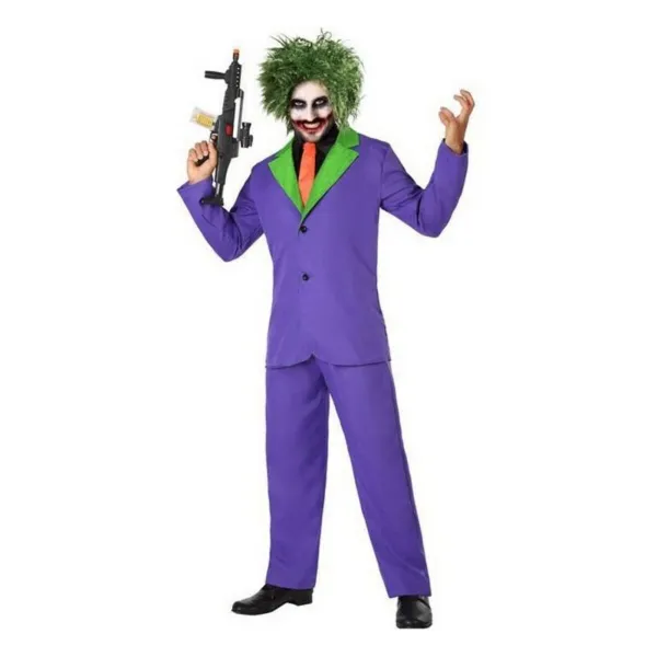 Aikuisten asut Joker Purppura Miessalamurhaaja (3 Kappaletta)