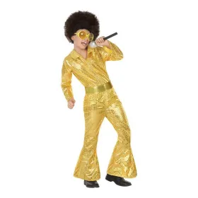 Kostiumas vaikams Disco Auksinis (2 Dalys) (2 pcs)