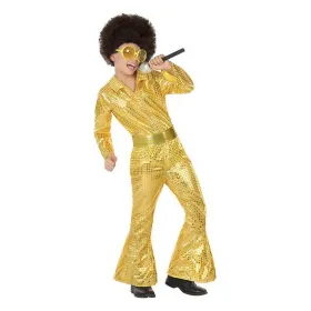 Kostiumas vaikams Disco Auksinis (2 Dalys) (2 pcs)